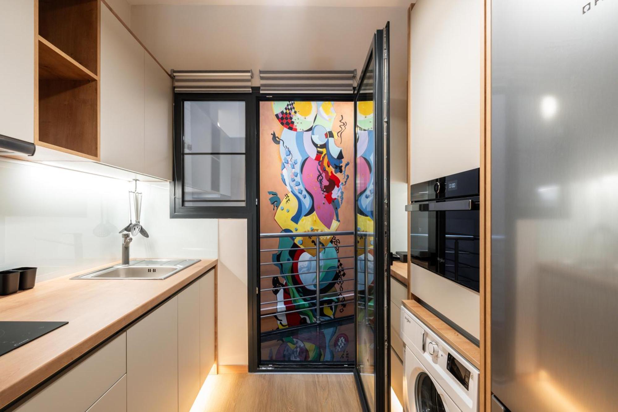 Apartmán Luxury Bauhaus Atény Exteriér fotografie